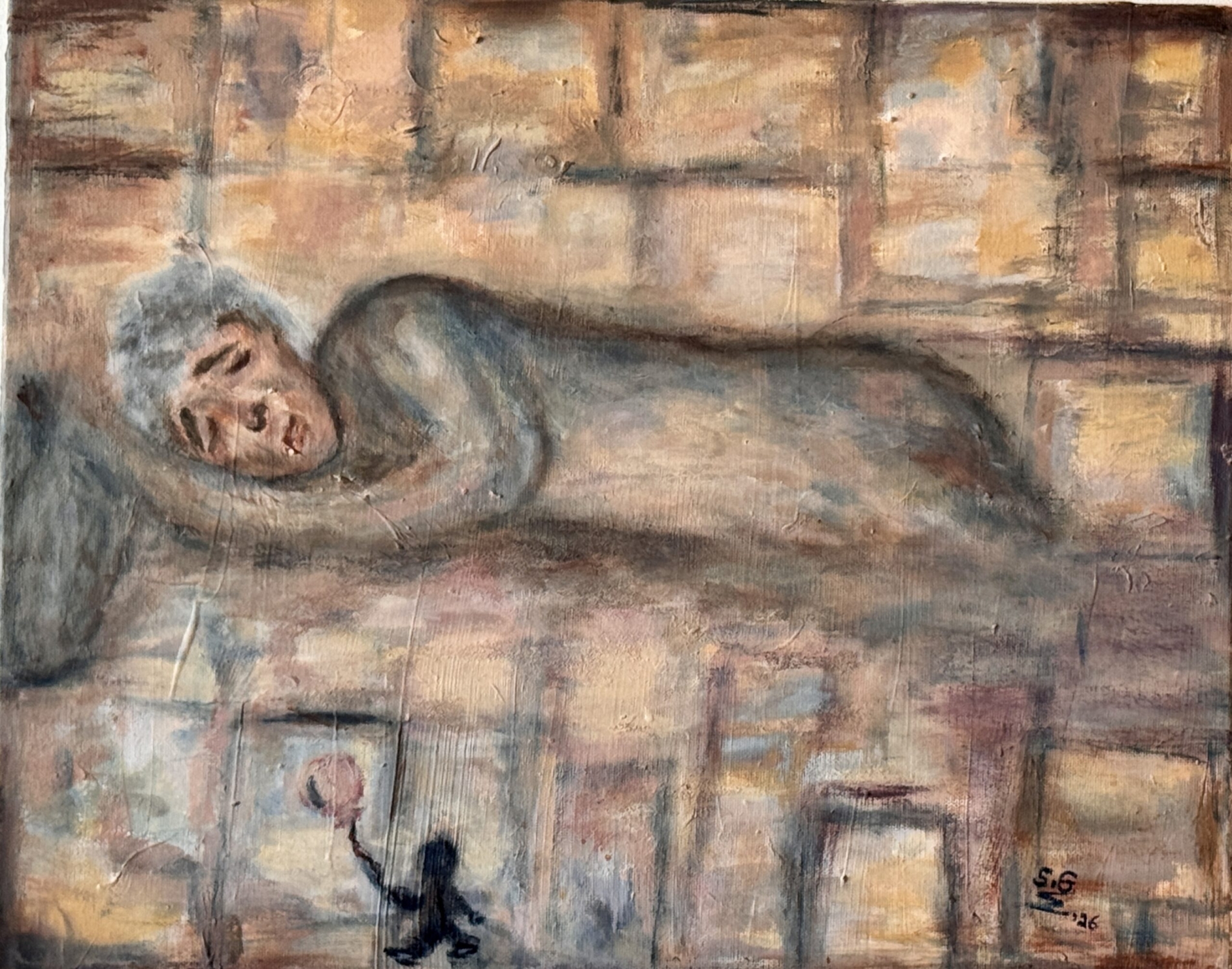 This Man Gets His Painting